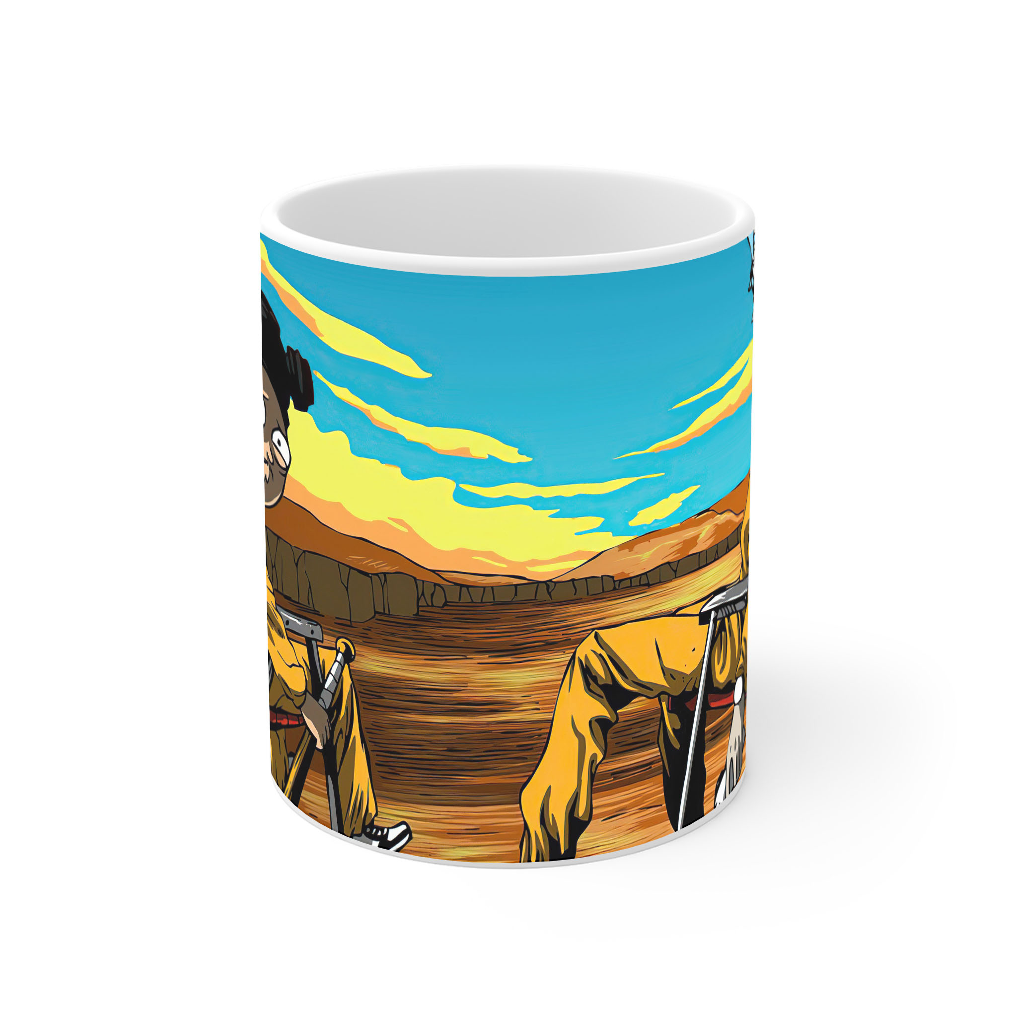 ماگ نورو استور طرح سریال ریک و مورتی Rick and Morty کد NM4898