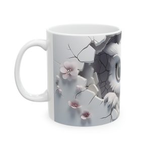 ماگ طرح سه بعدی حیوانات جغد owl مدل NM3197