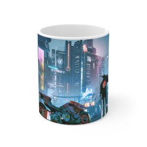 ماگ نورو استور طرح بازی سایبرپانک Cyberpunk 2077 Game کد NM6537