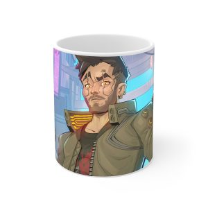 ماگ نورو استور طرح بازی سایبرپانک Cyberpunk 2077 Game کد NM6597