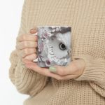 ماگ طرح سه بعدی حیوانات جغد owl مدل NM3194