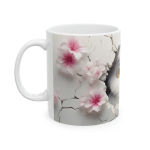 ماگ طرح سه بعدی حیوانات جغد owl مدل NM3203