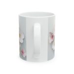 ماگ طرح سه بعدی سمور و گل مدل NM3054