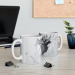 ماگ طرح سه بعدی حیوانات گوزن deer مدل NM3170