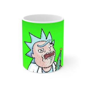 ماگ نورو استور طرح سریال ریک و مورتی Rick and Morty کد NM4886