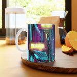 ماگ نورو استور طرح بازی سایبرپانک Cyberpunk 2077 Game کد NM6623