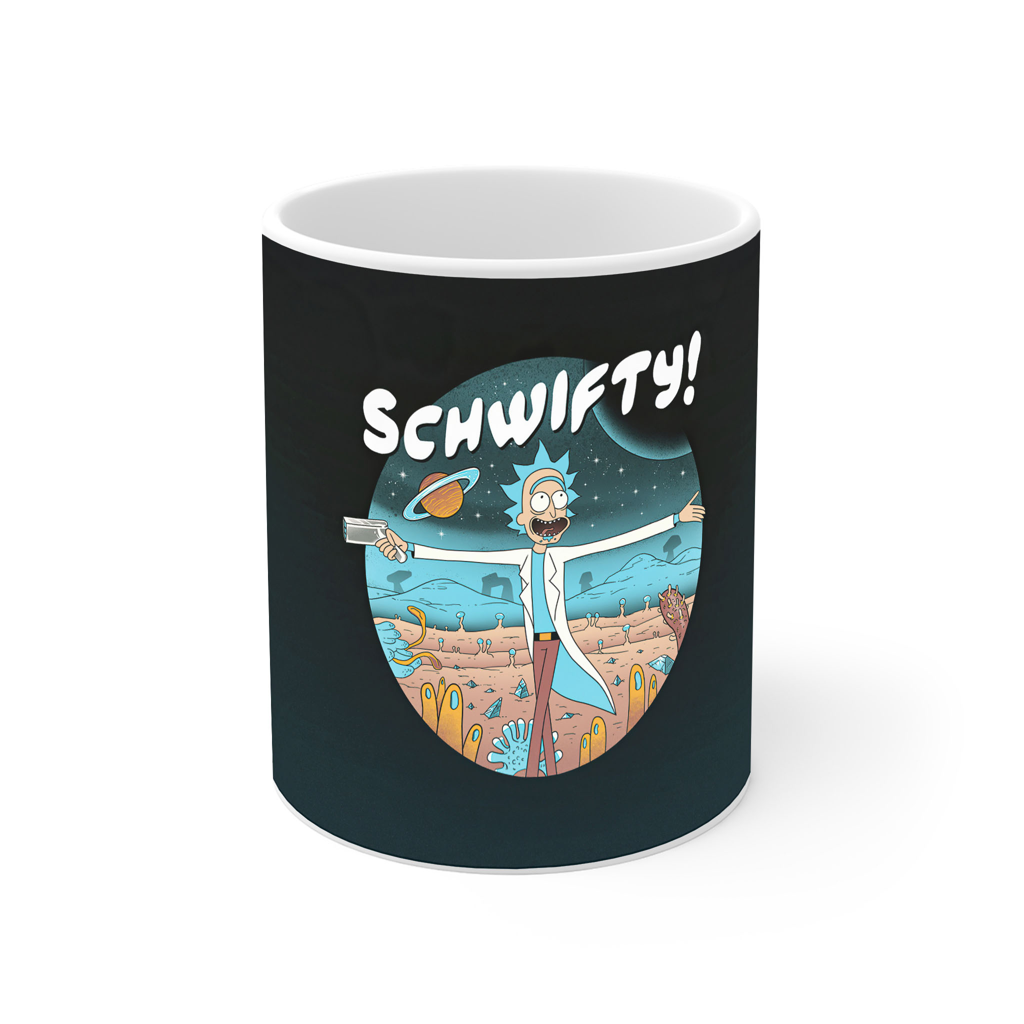 ماگ نورو استور طرح سریال ریک و مورتی Rick and Morty کد NM4937