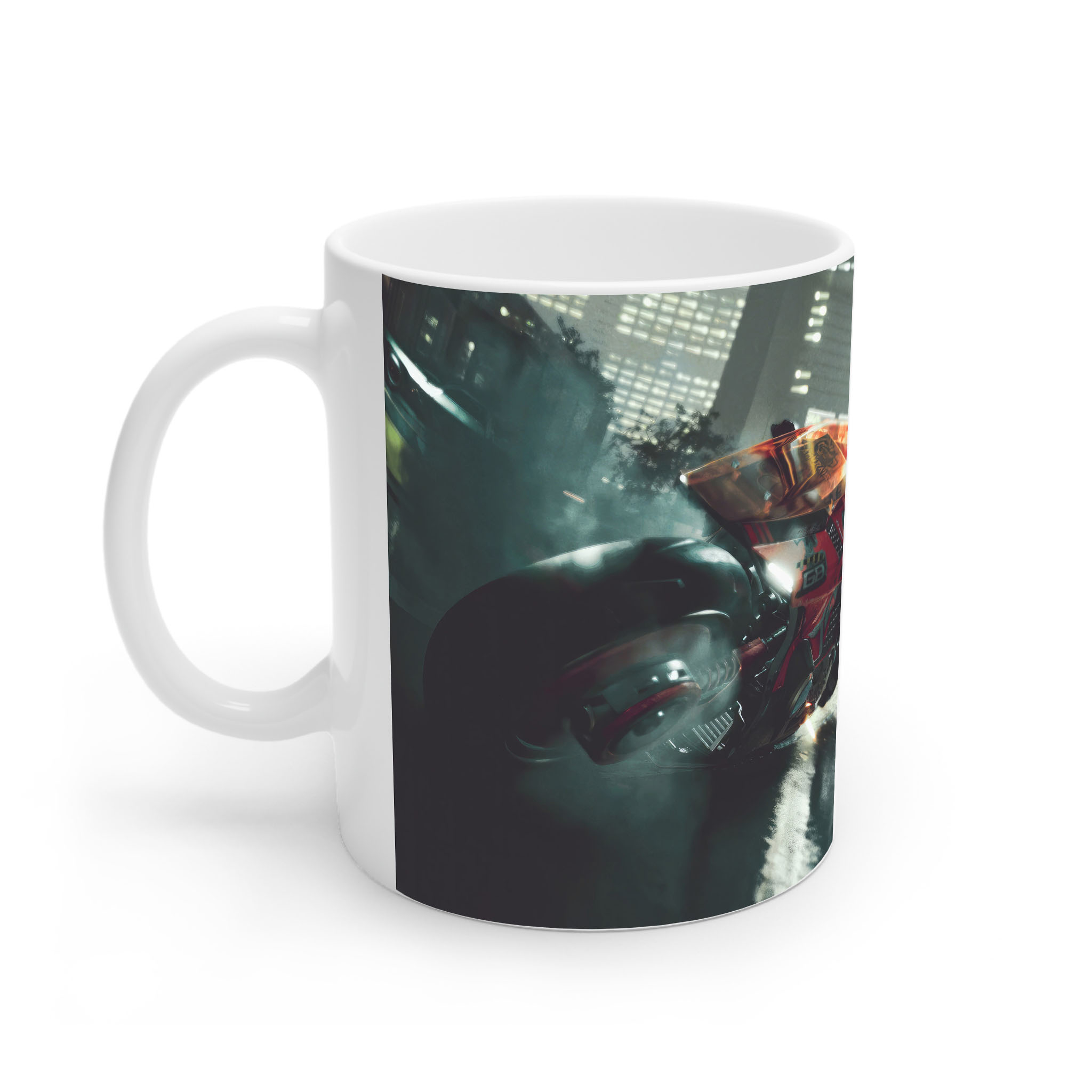ماگ نورو استور طرح بازی سایبرپانک Cyberpunk 2077 Game کد NM6532