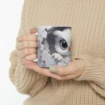 ماگ طرح سه بعدی حیوانات جغد owl مدل NM3197