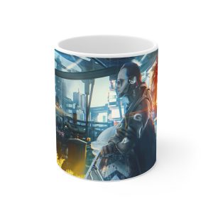 ماگ نورو استور طرح بازی سایبرپانک Cyberpunk 2077 Game کد NM6573