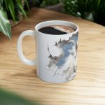 ماگ طرح سه بعدی حیوانات گوزن deer مدل NM3172