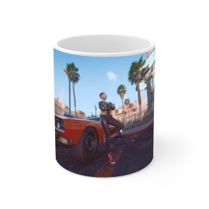 ماگ نورو استور طرح بازی سایبرپانک Cyberpunk 2077 Game کد NM6740