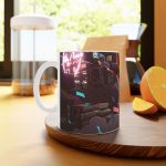 ماگ نورو استور طرح بازی سایبرپانک Cyberpunk 2077 Game کد NM6590
