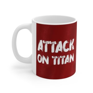 ماگ طرح انیمه اتک ان تایتان Attack on the Titan مدل NM2626