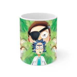 ماگ نورو استور طرح سریال ریک و مورتی Rick and Morty کد NM4928