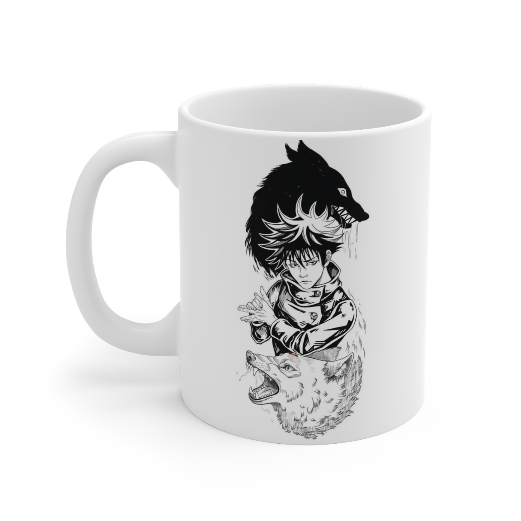 ماگ طرح انیمه جوجوتسو کایسن Jujutsu Kaisen مدل NM2405