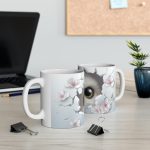 ماگ طرح سه بعدی حیوانات جغد owl مدل NM3179
