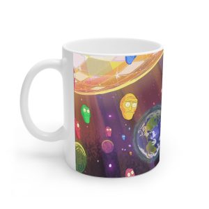 ماگ نورو استور طرح سریال ریک و مورتی Rick and Morty کد NM4875