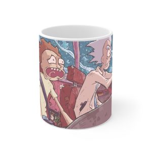 ماگ نورو استور طرح سریال ریک و مورتی Rick and Morty کد NM4889