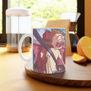 ماگ نورو استور طرح سریال ریک و مورتی Rick and Morty کد NM4889