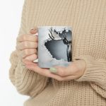 ماگ طرح سه بعدی گوزن deer مدل NM3169