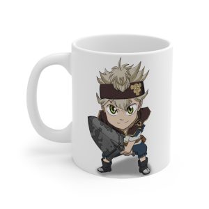 ماگ طرح انیمه شبدر سیاه Black Clover مدل NM0110