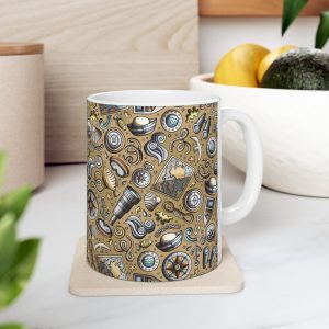 ماگ طرح پترن ماهیگیری مدل NM3274
