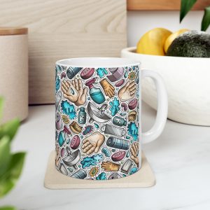 ماگ طرح روز علوم آزمایشگاهی مدل NM3161