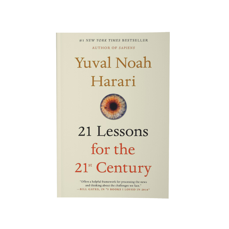 کتاب 21Lessons for the 21st Century  اثر Yuval Noah Harari نشر Spiegel & Grau