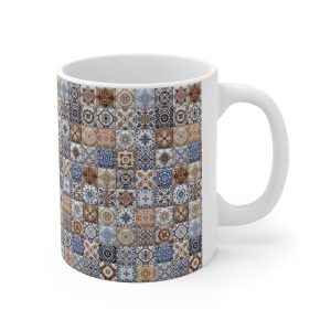 ماگ طرح کاشی سنتی مدل NM1277