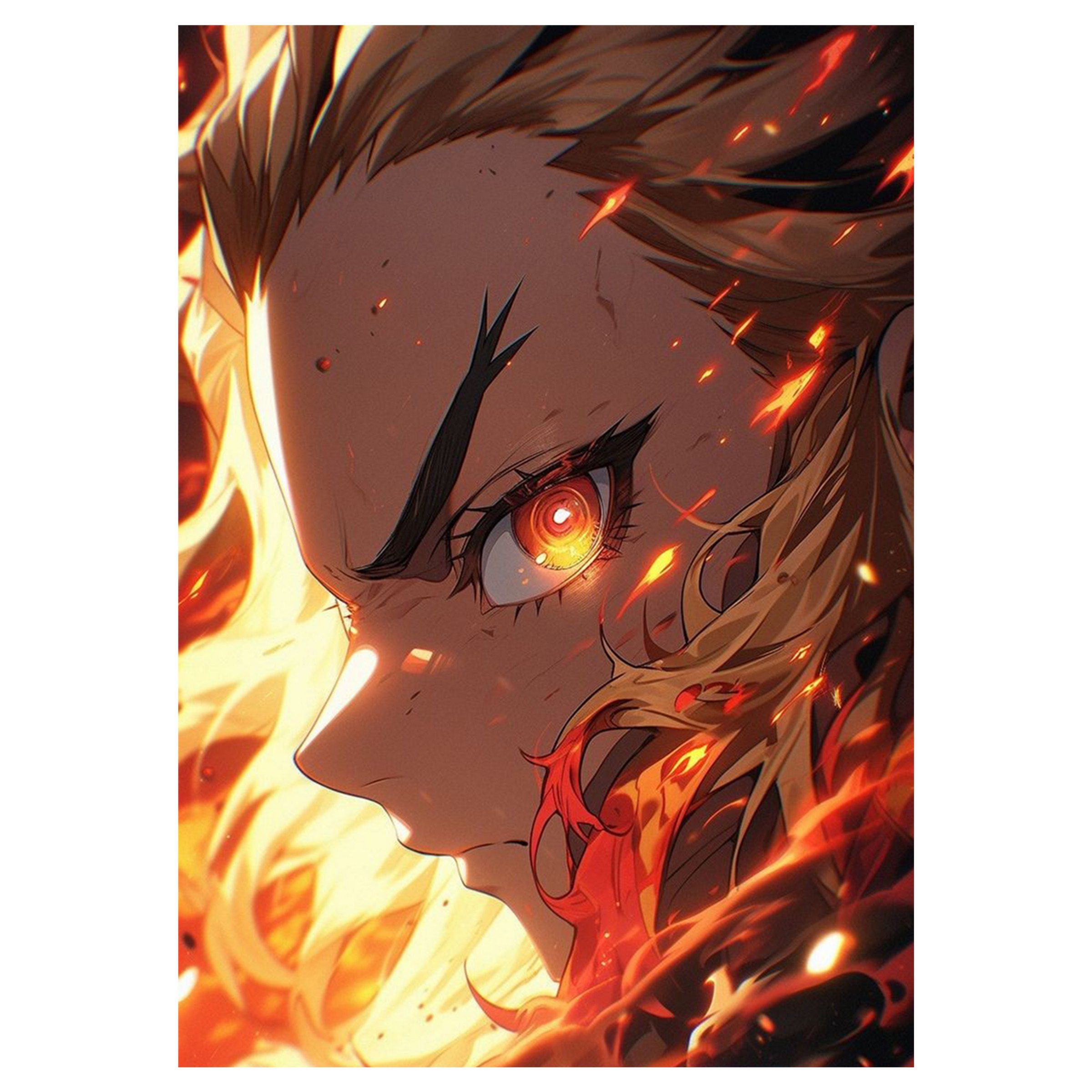 تابلو شاسی نورو استور طرح انیمه شیطان کش Demon Slayer مدل NV1519