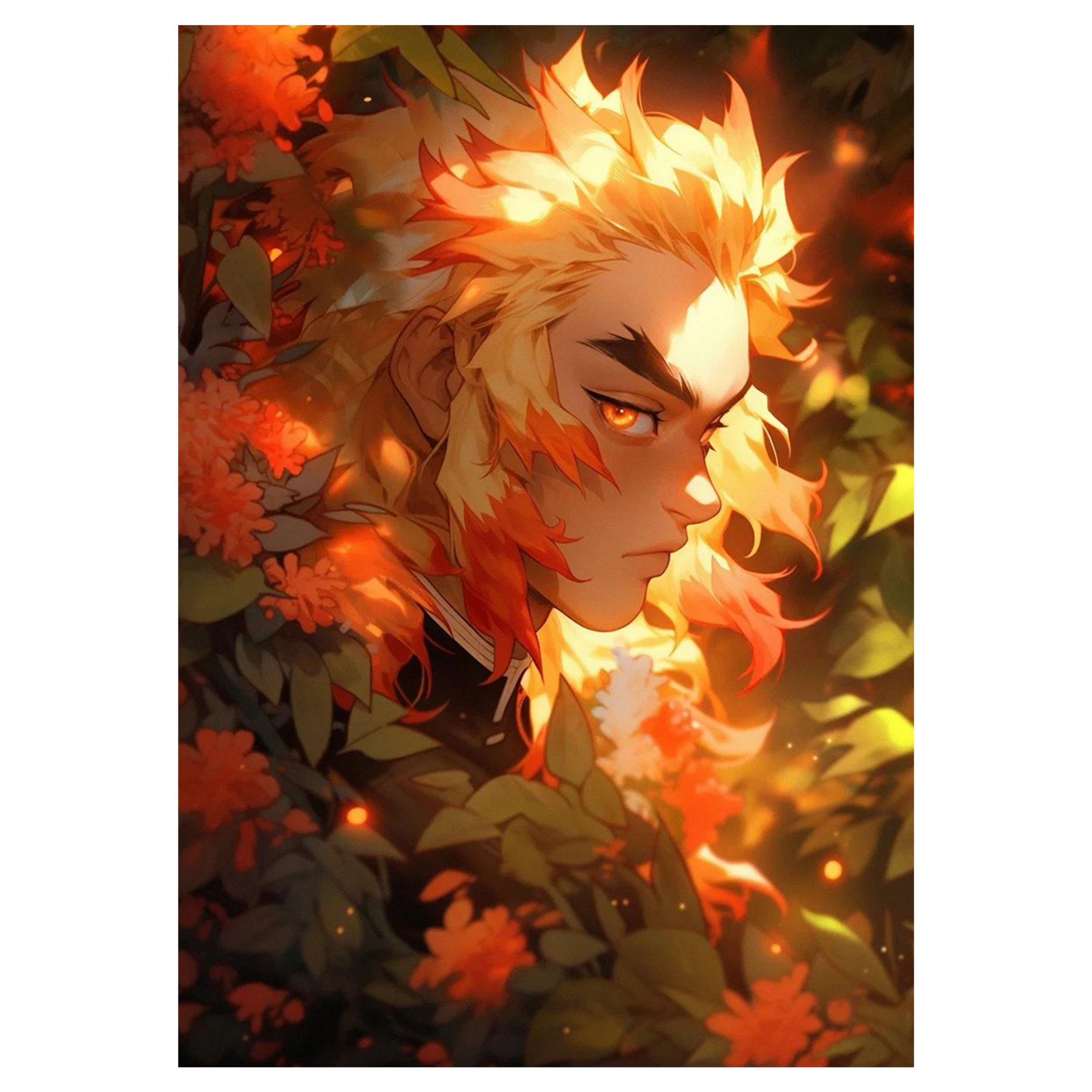تابلو شاسی نورو استور طرح انیمه شیطان کش Demon Slayer مدل NV1550