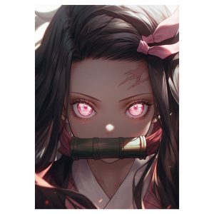 تابلو شاسی طرح انیمه شیطان کش Demon Slayer مدل NV1506