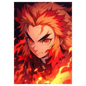 تابلو شاسی نورو استور طرح انیمه شیطان کش Demon Slayer مدل NV1547