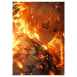 تابلو شاسی نورو استور طرح انیمه شیطان کش زنیتسو Demon Slayer Zenitsu مدل NV1557