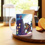 ماگ نورو استور طرح فیلم لاکپشت های نینجا Ninja Turtles کد NM12045