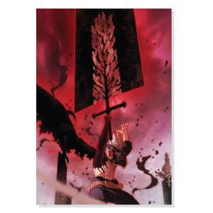 پوستر طرح انیمه شبدر سیاه آستا مدل M0258 M0258 Black Clover Anime Asta Chassis Panel