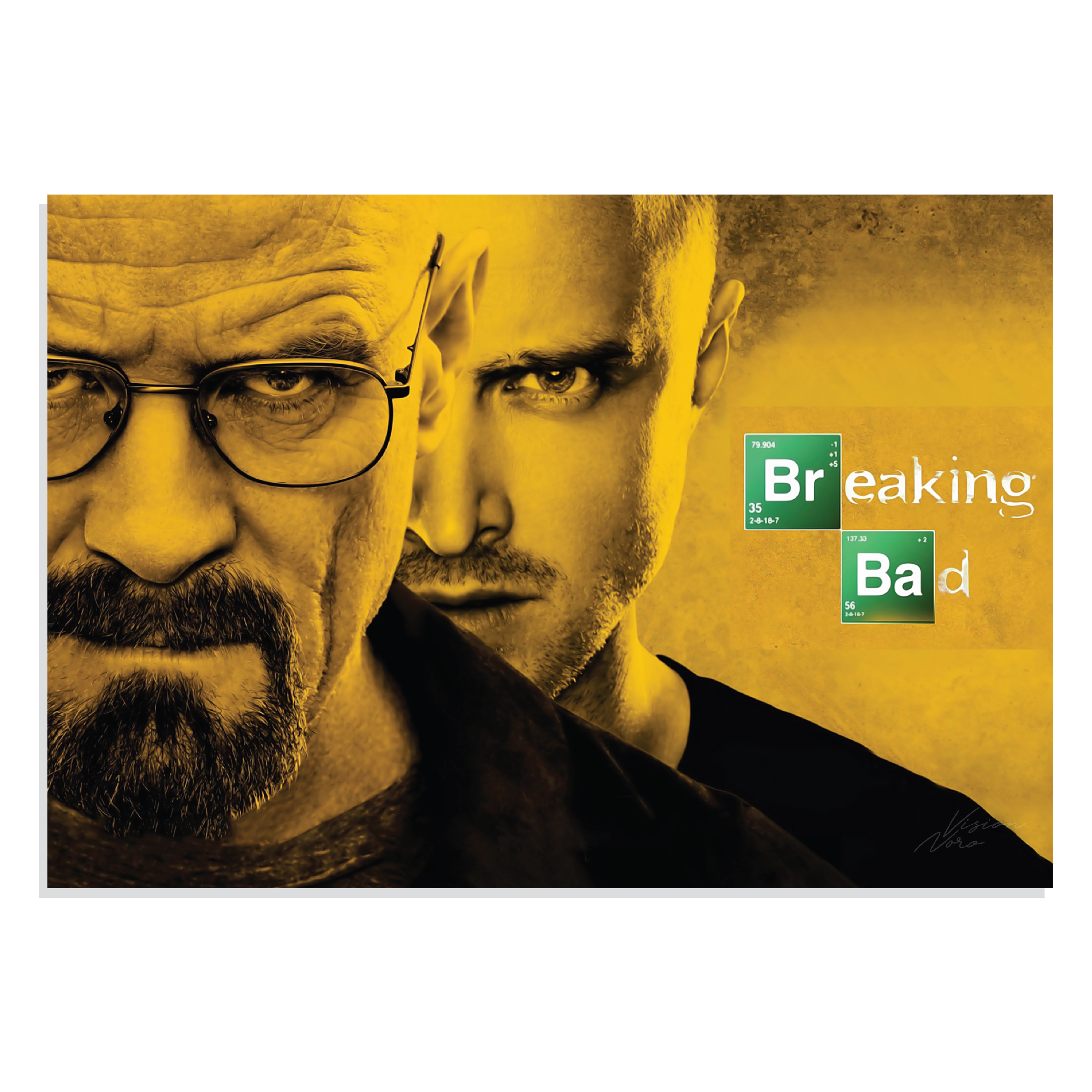 پوستر طرح سریال Breaking Bad مدل NV0321