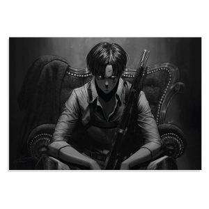 پوستر  طرح انیمه Attack on Titan مدل NV0292
