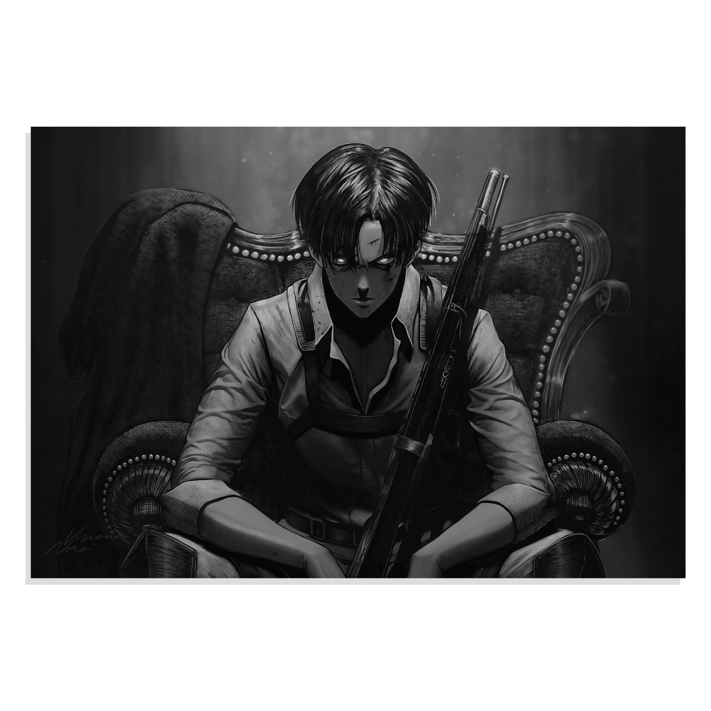 پوستر  طرح انیمه Attack on Titan مدل NV0292