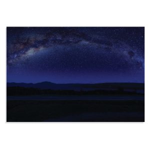 پوستر طرح راه شیری در آسمان اسکاتلند Milky Way in Scotland Sky مدل NV0859