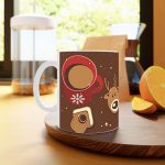 ماگ نورو استور طرح کریسمی کد NM13591