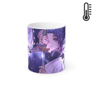 ماگ حرارتی نورو استور طرح انیمه شیطان کش هاشیرا حشره - Shinobu Kochou - Kimetsu no Yaiba - Demon Slayer کد NM0660