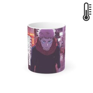 ماگ حرارتی نورو استور طرح انیمه جوجوتسو کایسن Jujutsu Kaisen Itadori Yuji کد NM0914