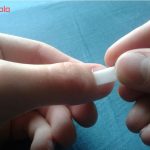 پد لاک پاک کن ناژه مدل EB بسته 5 عددی به همراه گوشه گیر ناخن مدل N1 بسته 3 عددی