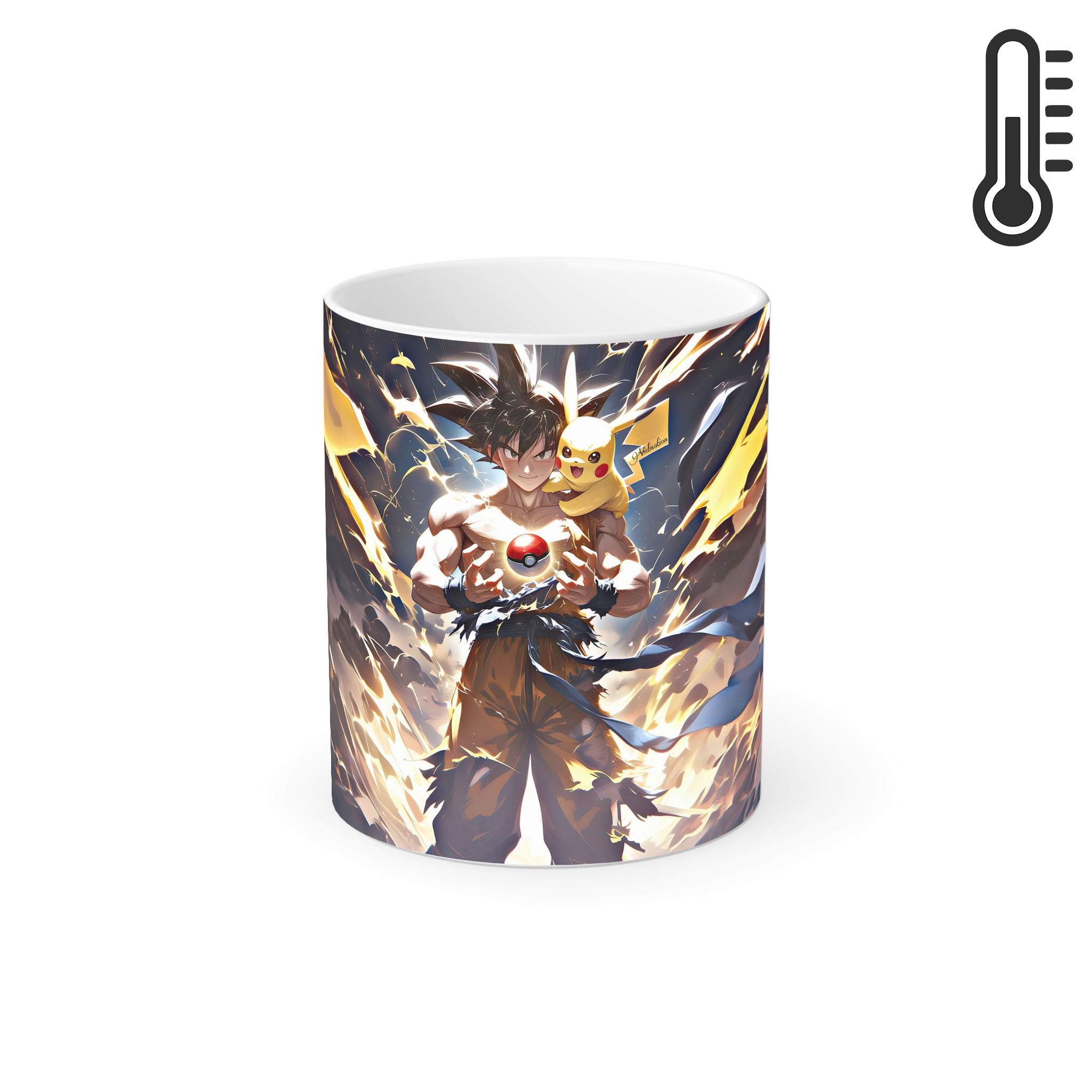 ماگ حرارتی نورو استور طرح انیمه دراگون بال - Dragon Ball کد NM0730