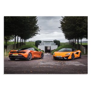 تابلو شاسی طرح ماشین مکلارن - Mclaren مدل NV0678