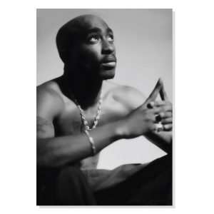 پوستر  طرح توپاک Tupac Shakur مدل NV0150