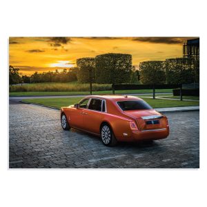 پوستر طرح ماشین رولز رویز فانتوم - Rolls Royce Phantom EWB مدل NV0721