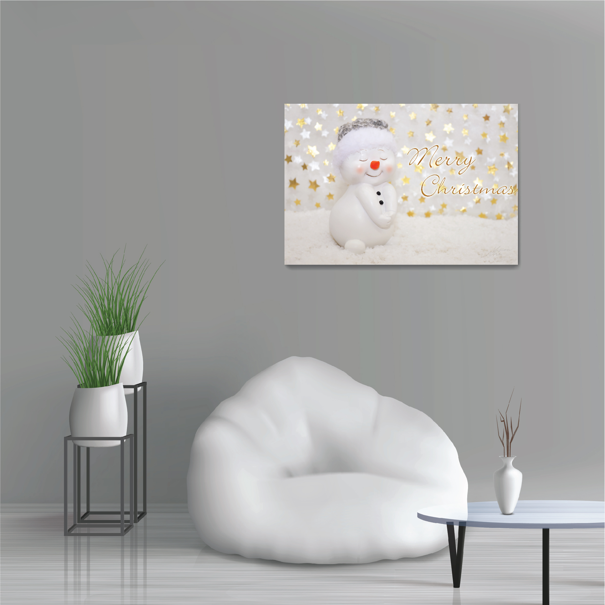 پوستر  طرح کریسمس سال نو میلادی مدل NV0142